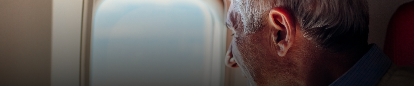 Empfehlung für ältere Fluggäste