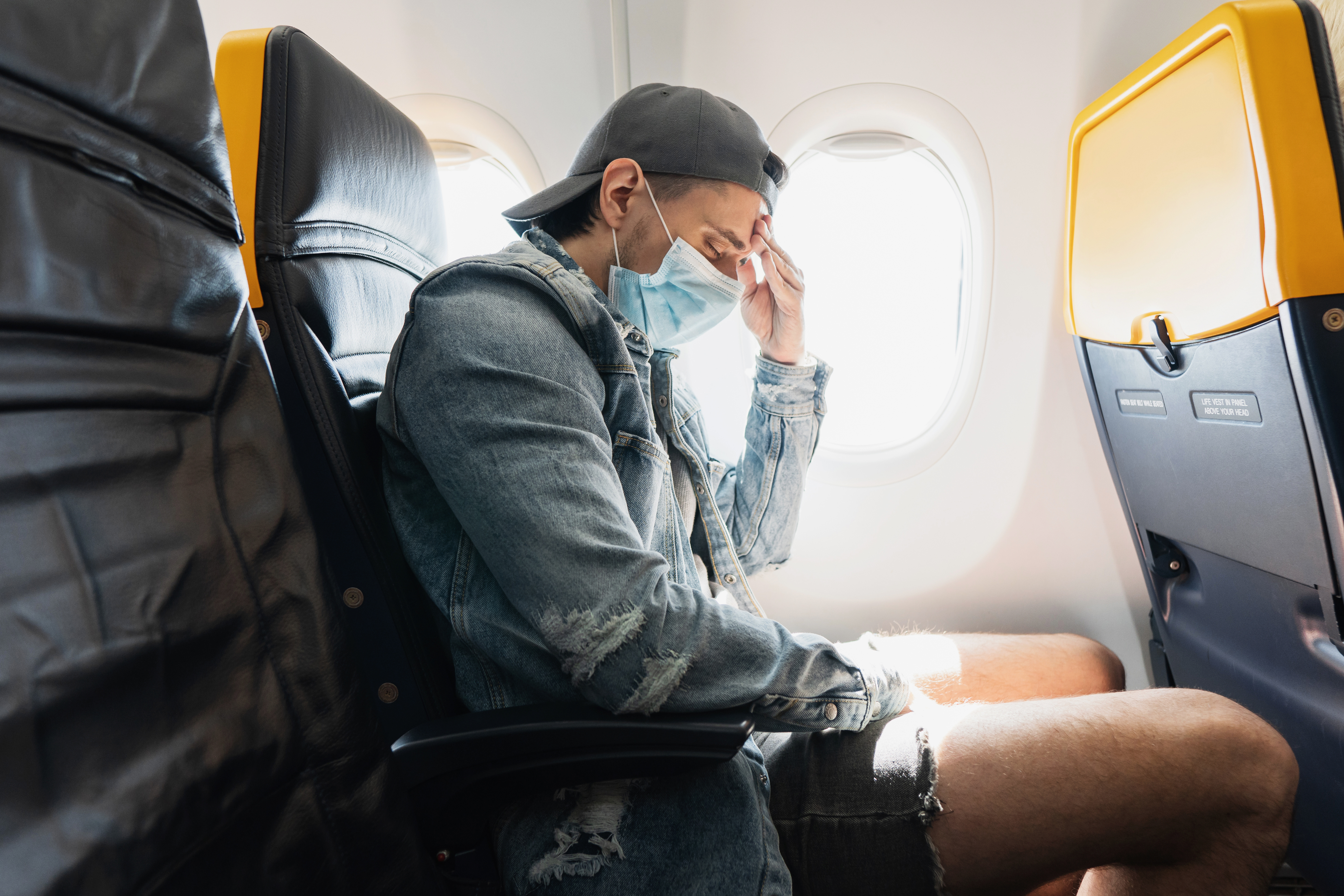 advice for sick passenger